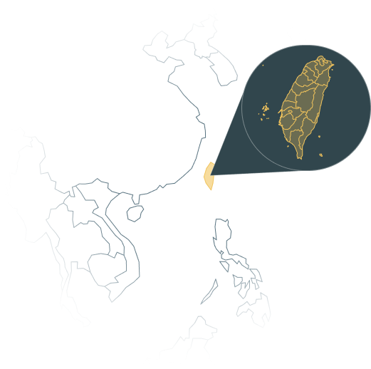 Map of Taiwan